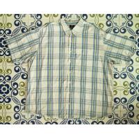 ราคา เสื้อเชิ้ตลายสก๊อต เสื้อลายสก๊อต เสื้อเชิ้ตแขนสั้น เสื้อเชิ้ตลำลองสก๊อต มือ2 UsPo แบรนด์แท้USA ขนาด 3XL Made in Vietnam 100 Cotton ผ้าใส่สบายมีตำหนิ (20697908209)