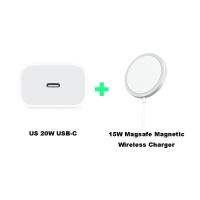 ราคา พร้อมส่งทันที magsafe wireless charger เครื่องชาร์จไร้สายแบบดูดแม่เหล็ก iPhoneX XS XR 8 iPhone12 13promax หัวชาร์จเร็ว PD Type C 15W 20W Android Samsung XIAOMI huawei oppo vivo (21139317722)