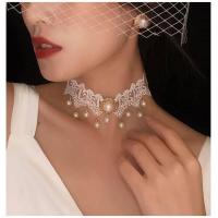 ราคา สร้อยคอ โชคเกอร์ White Choker สร้อยสไตล์วิคตอเรีย คอสเพลย์ สร้อยโชคเกอร์ สร้อยผ้าลูกไม้สีขาว สร้อยคอวินเทจ สร้อยลูกไม้ (16878610021)