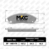 ราคา ผ้าเบรคหน้า หลัง ISUZU DMAX ดีแม็ก TFR V CROSS อีซูซุ ทุกรุ่น 2WD4WD ตัวเตี้ยยกสูง 1992 2019 ผ้าเบรค MKC ผ้าเบรคหน้า dmax ผ้าเบรคหลัง dmax ผ้าเบรก isuzu (15018759688)