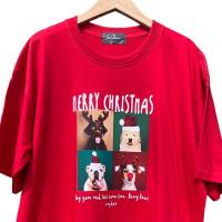 ราคา MERRY CHRISTMAS oversize crop พร้อมส่ง (20860505757)