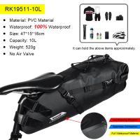 ราคา Rhinowalk กระเป๋าอานจักรยาน 5L 10L 13L ความจุขนาดใหญ่กันน้ำสะท้อนแสงแบบพับได้กระเป๋าท้ายจักรยานหลักอานขี่จักรยานกระเป๋าเดินทางถุงเก็บกระเป๋าเดินทางกลางแจ้งอุปกรณ์จักรยานสำหรับจักรยานเสือภูเขาเสือหมอบ 