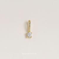 ราคา Bloomsnoon จี้เพชรทรงกลม Diamond Charm silver 925 เฉพาะจี้ (21024963582)