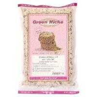 ราคา green niche ข้าวกรีนนิช ข้าวคุณภาพเพื่อสุขภาพ 3 ชนิด ข้าวไรซ์เบอรี่ ข้าวกล้องหอมมะลิ 100 ข้าวหอมมะลินิล 3 สี ขนาด 1 กิโลกรัม (18149001130)
