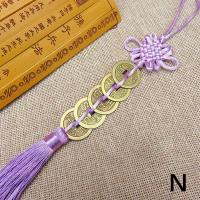 ราคา Shao ห้าจักรพรรดิเงินโชคดีเสน่ห์โบราณเหรียญสีแดงจีนปมของขวัญทองแดงเหรียญ (19353255694)