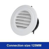 ราคา LANG Exterior Wall Air Vent Grille Plastic Round Air Exhaust Vent Grille Ducting (9067697971)