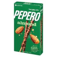 ราคา ขนมเกาหลี Lotte Pepero Almond Chocolate 32g ล็อตเต้ เปเปโร่ บิสกิตแท่งเคลือบข็อกโกแลต รสอัลมอนด์ 롯데 아몬드 빼빼로 (21263982590)