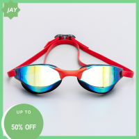 ราคา Lowest price Jay Professional แว่นตาว่ายน้ำผู้ใหญ่กันน้ำหมอก proof Racing Goggles ผู้ชายผู้หญิงเย็นเงินชุบว่ายน้ำ EQUIP ขายส่ง (19903978267)