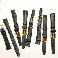 ราคา สายนาฬิกาหนังแท้ สีดำ ยี่ห้อ Citizen 13 mm ลายหนังสวย เรียบหรู (17599626731)