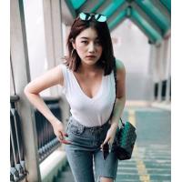 ราคา คอวีแขนกุด งานป้ายtopshop (17673234057)