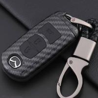 ราคา กรอบกุญแจรีโมทรถยนต์ MAZDA เคสกุญแจรถ MAZDA3 MAZDA2 CX 5 ลายเคฟล่า กรอบเคสกุญเเจรถยนต์ เคสกุญเเจมาสด้า MD 1 3ปุ่ม พร้อมส่ง (16123170587)
