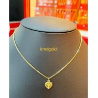 ราคา KMDGold สร้อยคอทอง 2 สลึง งานทองคำขาว ทองแท้ พร้อมใบรับประกัน (19560538102)