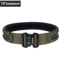 ราคา IDOGEAR 2 Inch Tactical Belt Quick Release Buckle MOLLE Tactical Combat Belt Durable 3414 (17589708279)