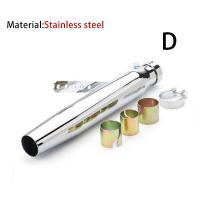 ราคา 38มิลลิเมตร 51มิลลิเมตรรถจักรยานยนต์ระบบไอเสียสำหรับฮาร์เลย์ถนน750 883 Cg125 Cb400ss Sr400ฮอนด้าไอเสียท่อไอเสียติดตั้งเพิ่มแข่ง Cafe ลอย C HOPPER ที่กำหนดเอง (16204865273)