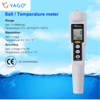 ราคา RCYAGO CT 3081ปากกาเกลือหน้าจอมิเตอร์ดิจิทัลSalinometerกันน้ำทดสอบ0 9999 Mg Lเครื่องทดสอบน้ำเครื่องทดสอบความเค็ม (19759551984)
