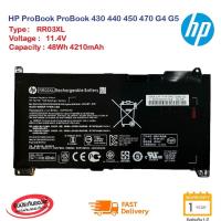 ราคา ส่งฟรี ประกัน 1 ปี HP แบตเตอรี่โน๊ตบุ๊ค Battery Notebook HP Probook 440 G4 G5 Series RR03XL (16736948687)