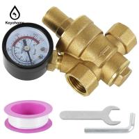 ราคา ตัวลดแรงดันน้ำ3 4นิ้ว DN20วาล์วเครื่องควบคุมแรงดันน้ำทองเหลืองสำหรับเครื่องควบคุมแรงดันน้ำวาล์วน้ำและน้ำมันปรับได้วาล์วเครื่องควบคุมแรงดันน้ำ Keyohome (20442571978)