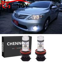 ราคา สำหรับ Toyota Altis 2008 2012 6000K White Projector LED Fog Light Bulbs Kit ชุด2 (16327182813)