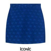 ราคา iCONiC BLUE CHINORI SKIRT 6188 กระโปรงสั้น ผ้ายืด ทอลาย เอว27 ยาว15 กระโปรงฟิต กระโปรงแฟชั่น กระโปรงทำงาน (10876918141)