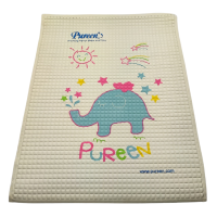 ราคา Pureen ผ้ารองฉี่ ผ้ายางรองฉี่เด็ก แผ่นยางปูกันเปื้อน ผลิตจากยางพาราธรรมชาติ 100 แบบแผ่นเรียบและสูญญากาศ ไซส์ SL (15218274460)