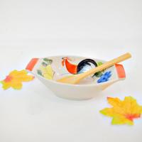 ราคา ชามเรือ 7นิ้ว 9นิ้ว 10นิ้ว ชามก๋วยเตี๋ยว ชามใส่ก๋วยเตี๋ยว ชามร้านก๋วยเตี๊ยว ชาม สีทูโทน ชามไก่ ทนความร้อน (17508961790)