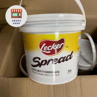 ราคา LECKER SPREAD HAZELNUT CHOCOLATE แยมช็อกโกแลตรับประกันอร่อยกว่า Nutella (13690459495)