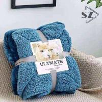ราคา ผ้าห่มขนแกะ ผ้าห่มหนานุ่ม Ultimate สีพื้น สวย สดใส (18199651605)