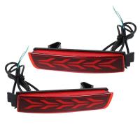 ราคา แผ่นสะท้อนแสง LED สำหรับรถยนต์ Nissan Kicks 2016 2020ไฟท้ายกันชนไฟตัดหมอกหลังไฟเบรกหลอดไฟแบบออโต้2ชิ้น (19243629607)