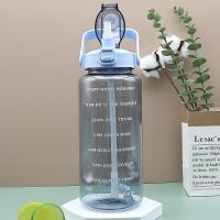 ราคา 01 ขวดน้ำ 2 ลิตรสีสันสดใส ขวดน้ำพลาสติกแบบพกพา ความจุ 2ลิตร BPA FREE พลาสติก PC ขวดน้ำ พกพา (18590254036)