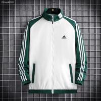 ราคา ของแท้อย่างเป็นทางการ กระเป๋าadidas official store อาดิดาสผู้ชายสบายๆเสื้อ 2022 ฤดูใบไม้ร่วงสันทนาการสามแจ็คเก็ตผู้ชายซูเปอร์หลวมเสื้อเบสบอล (14241867059)