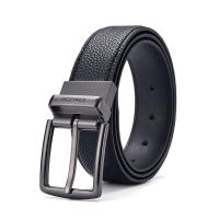 ราคา 3 5ซม Athosline เข็มขัดผู้ชาย Coach เข็มขัดหนังแท้สำหรับของขวัญผู้ชายพร้อมกล่อง Doublesided เข็มขัด Reversible Buckle (10358495458)