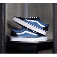 ราคา Vans old Skool Blue Navy แท้100 มีบริการเก็บเงินปลายทาง (17409292510)