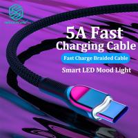 ราคา Nillkin สายชาร์จเร็วไนลอน5Aสายชาร์จ Type C Usb สำหรับ iPhone Xiaomi Redmi Note 11 11 Pro สายชาร์จสำหรับ Samsung Galaxy S22 Redmi Note 11S TYPE C Micro Lightning (9645220898)