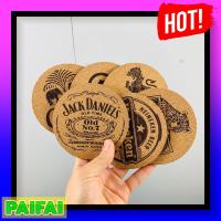 ราคา จานรองแก้ว Cork ที่รรองแก้ว กาแฟ ไม้คอร์ก เลเซอร์โลโก้ เบียร์ ช้าง สิงห์ ลีโอ ไฮนาเก้น แจ็คแดเนียล เบียร์ลาว เซ็ต 6 ชิ้น Cork Coaster with beer logo (7557235492)