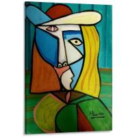 ราคา ภาพวาด Cubism ปาโบลปีกัสโซโปสเตอร์ภาพตกแต่งศิลปะบนผืนผ้าใบสำหรับติดกำแพงห้องนั่งเล่นโปสเตอร์ภาพวาดตกแต่งห้องนอน (20223647464)