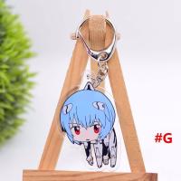 ราคา DUOJI พวงกุญแจการ์ตูนสองด้านพวงกุญแจอะนิเมะ Evangelion ที่ใส่พวงกุญแจอะนิเมะ Ayanami BOE Ikari Shkari Shkari พวงกุญแจรูปการ์ตูน (12247472788)