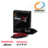 ราคา COMPACT NANO X ผ้าดิสเบรค HONDA JAZZ CITY ฮอนด้า แจ๊ส ซิตี้ (14506778341)