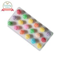 ราคา แม่พิมพ์พลาสติกขุ่น พิมพ์ขนม พิมพ์วุ้น รูปกุหลาบ 18 ช่อง (9421078416)