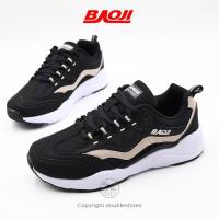 ราคา BAOJI BJW644 ของแท้ 100 รองเท้าผ้าใบผู้หญิง รองเท้าวิ่ง รองเท้าออกกำลังกาย ดำ ขาว ไซส์ 37 41 (4066576865)