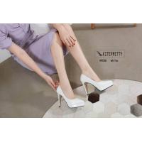 ราคา รองเท้าส้นสูง 5 นิ้ว เสริมหน้า 1 5 นิ้ว หนังแก้ว ทรงสวย (19350221622)