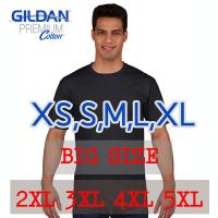 ราคา ร้านไทยพร้อมส่ง เสื้อยืด Gildan ของแท้ สตรีท Street แบรนด์ รุ่น 76000 Premium Cotton สีดำ (390861674)