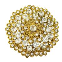 ราคา Vintage Jewelry หัวเข็มขัด เข็มขัดสีทอง สำหรับชุดไทยนางสาว เพชรรอบหัวเข็มขัด (19491919938)
