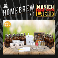 ราคา WAS HOMEBREW KIT Munich Lager 4 10 20Liters วอส โฮมบรูวคิท 4 10 20ลิตร ชุดทำเครื่องดื่มคราฟท์ Munich Lager (14289718285)