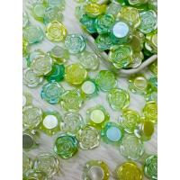 ราคา ลูกปัด ดอกกุหลาบขอบทอง ดอกกุหลาบทูโทน 19 มิล อุปกรณ์เสริมงานฝีมือ (21204052451)