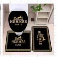 ราคา พรม พรมเช็ดเท้าชุดห้องน้ำ พรมห้องน้ำ พรมเช็ดเท้า 1 เซท 3 ชิ้น (17241685510)