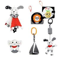 ราคา Smart Kiddy Shop Baby Gift Set 6 ชิ้น ชุดของขวัญเด็กแรกเกิด ชุดของเล่นเสริมพัฒนาการ สีขาว ดำ แดง เสริมพัฒนาการด้านสายตา (19960006911)