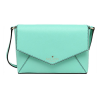 ราคา กระเป๋าสะพาย KATE SPADE แท้ หนังแท้ หนังฟอกแบบกันรอยขีดข่วน ทรงสวยมาก ปรับความยาวสายได้ KATE SPADE PWRU 4078 Cedar Street Large Monday Crossbody Bag Freshair สีเขียว (6959072715)