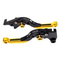 ราคา มือเบรค มือครัช ซ้าย ขวา รุ่นKawasaki ยื่ห้อ Racing Power มือเบรคแต่ง ปรับระดับ6ระดับ พับได้ สไลด์ได้ งาน CNC ZX6R 2007 2017 (17550150687)