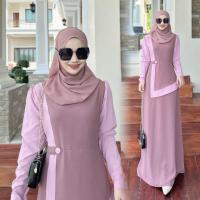 ราคา เดรสมุสลิม ชุดมุสลิม เดรสอิสลาม ชุดออกงานอิสลาม (16364612474)