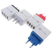 ราคา Legend 4 Ports travel charger 3a quick charge 3 0 usb charger fast charger adapter (18462758826)